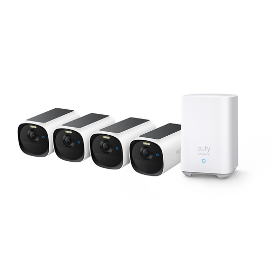 eufyCam E40 4-Cam Kit + HomeBase S280
