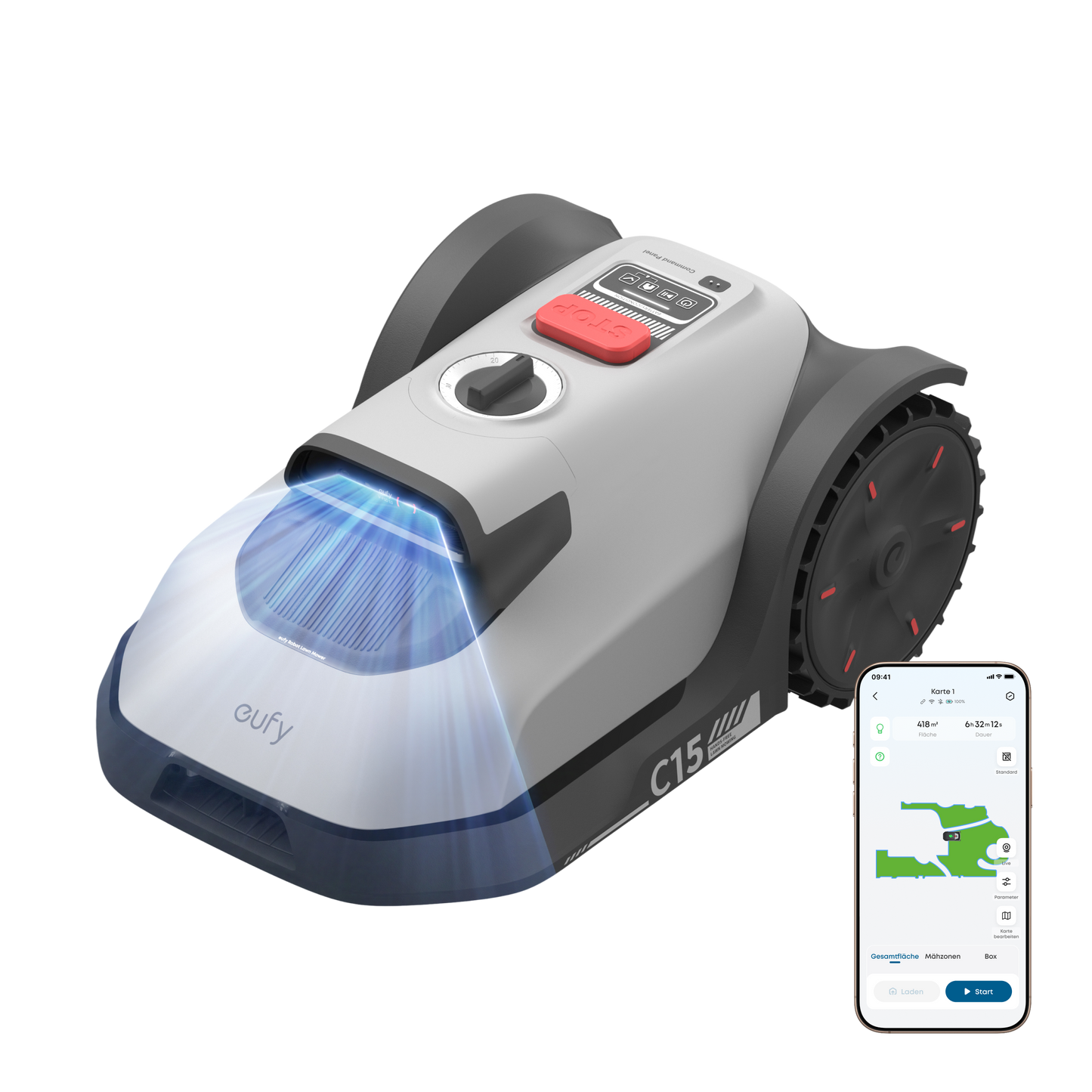 eufy Robot Lawn Mower C15 (Without Garage)